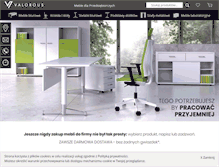 Tablet Screenshot of meblesklep.pl